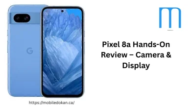 Pixel 8a Hands-On Review – Camera & Display