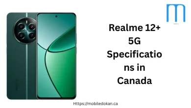 Realme 12+ 5G Specifications in Canada