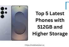 Top 5 Latest Phones with 512GB and Higher Storage
