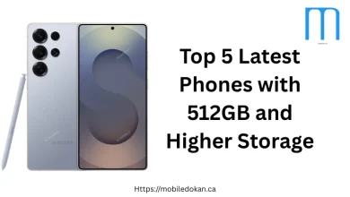 Top 5 Latest Phones with 512GB and Higher Storage