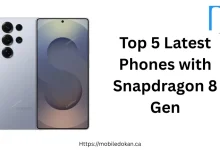 Top 5 Latest Phones with Snapdragon 8 Gen