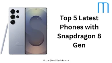 Top 5 Latest Phones with Snapdragon 8 Gen