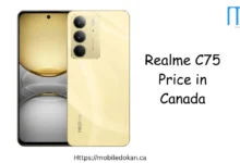 Realme C75 Price in Canada